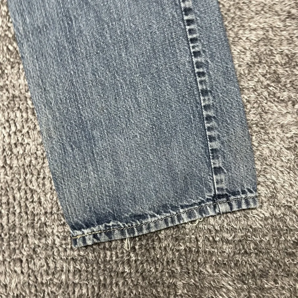 Levis 514‎ Jeans Mens 38x32 Blue Straight Denim Workwear Medium Wash